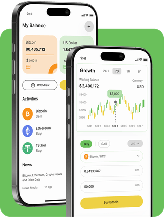 Ovruxtali trading platform with live market data